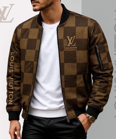 Limited Edition Louis Vuitton Bomber Jacket Unisex Lx-Jklv2025034