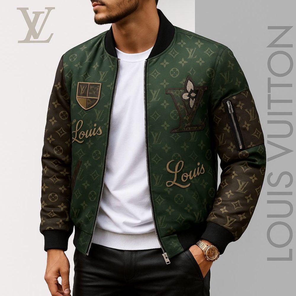 Limited Edition Louis Vuitton Bomber Jacket Unisex Lx-Jklv2025035
