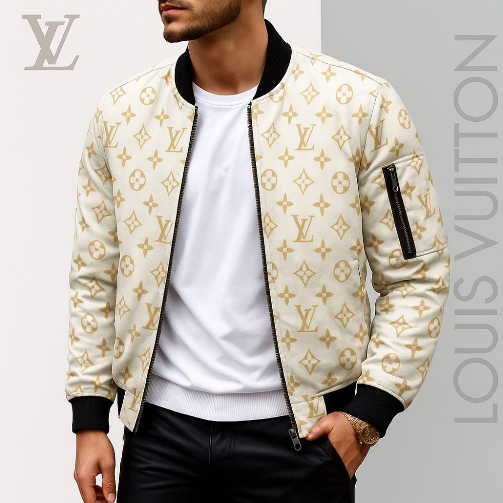 Limited Edition Louis Vuitton Bomber Jacket Unisex Lx-Jklv2025036