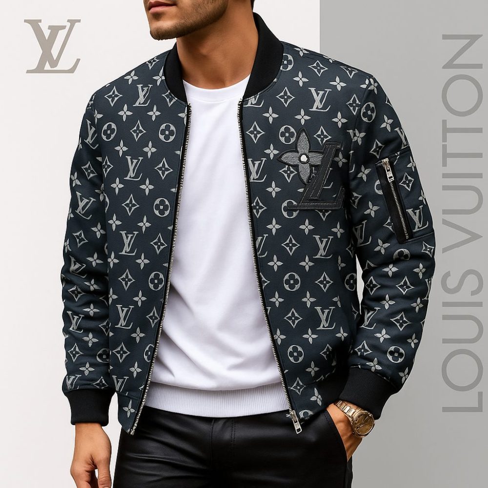 Limited Edition Louis Vuitton Bomber Jacket Unisex Lx-Jklv2025037