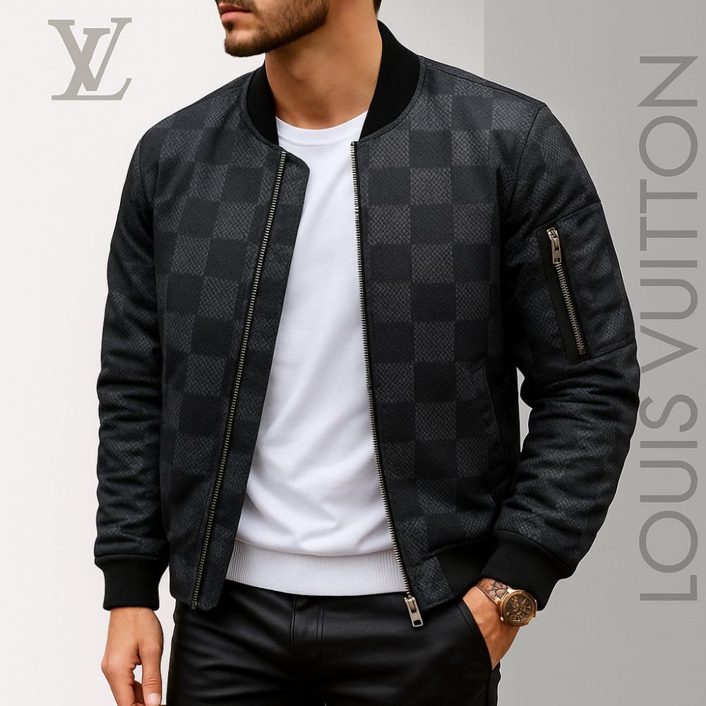 Limited Edition Louis Vuitton Bomber Jacket Unisex Lx-Jklv2025038