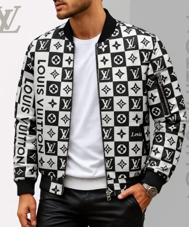 Limited Edition Louis Vuitton Bomber Jacket Unisex Lx-Jklv2025039