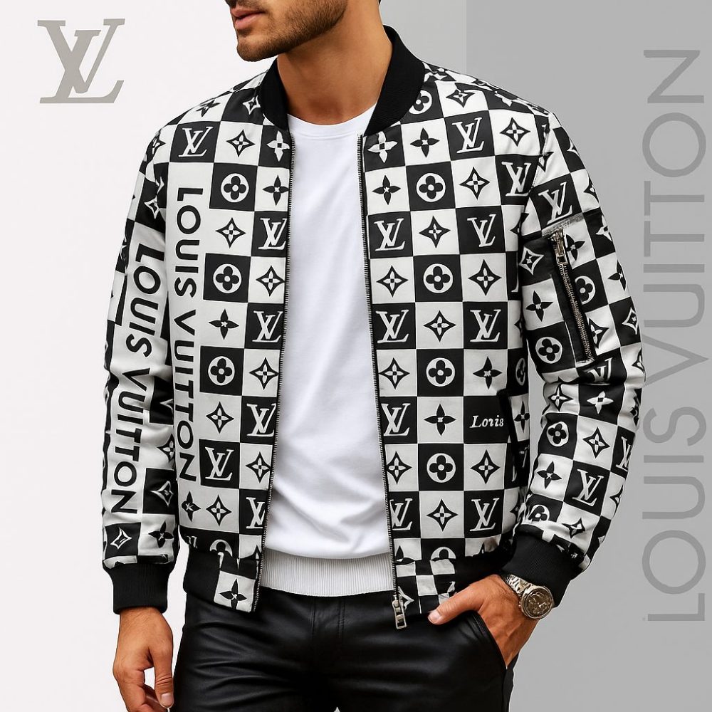 Limited Edition Louis Vuitton Bomber Jacket Unisex Lx-Jklv2025039