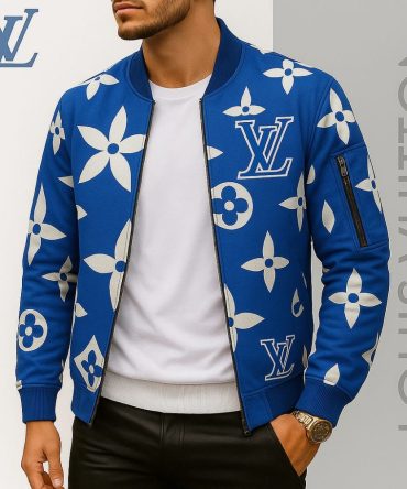 Limited Edition Louis Vuitton Bomber Jacket Unisex Lx-Jklv202504