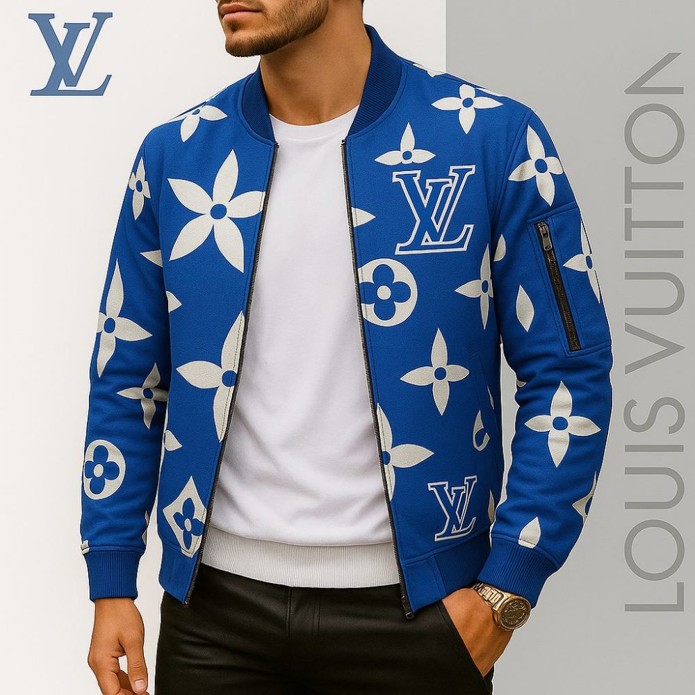 Limited Edition Louis Vuitton Bomber Jacket Unisex Lx-Jklv202504