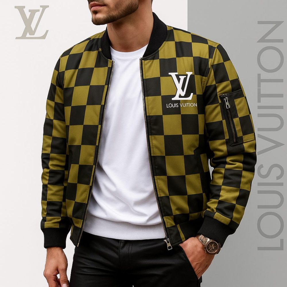Limited Edition Louis Vuitton Bomber Jacket Unisex Lx-Jklv2025043