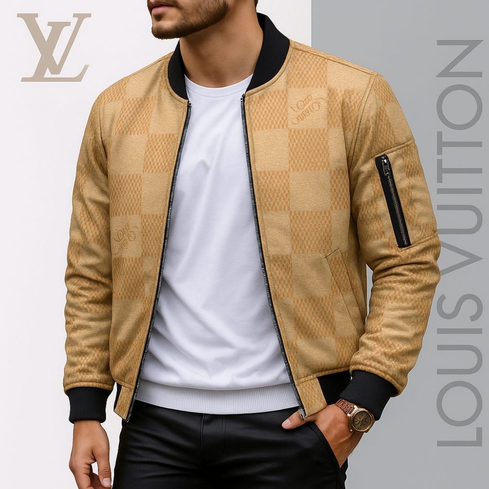 Limited Edition Louis Vuitton Bomber Jacket Unisex Lx-Jklv2025044