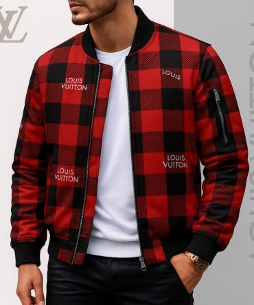 Limited Edition Louis Vuitton Bomber Jacket Unisex Lx-Jklv2025045