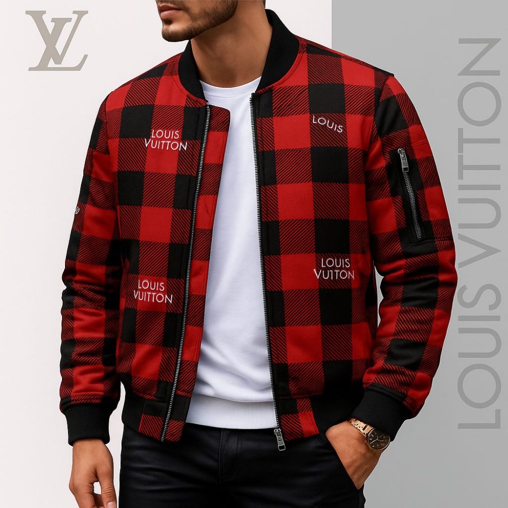 Limited Edition Louis Vuitton Bomber Jacket Unisex Lx-Jklv2025045
