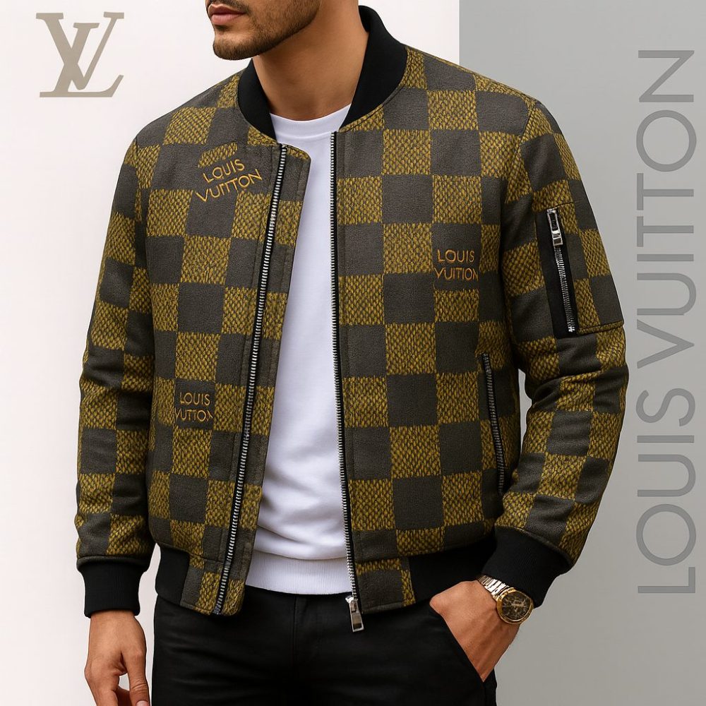 Limited Edition Louis Vuitton Bomber Jacket Unisex Lx-Jklv2025046