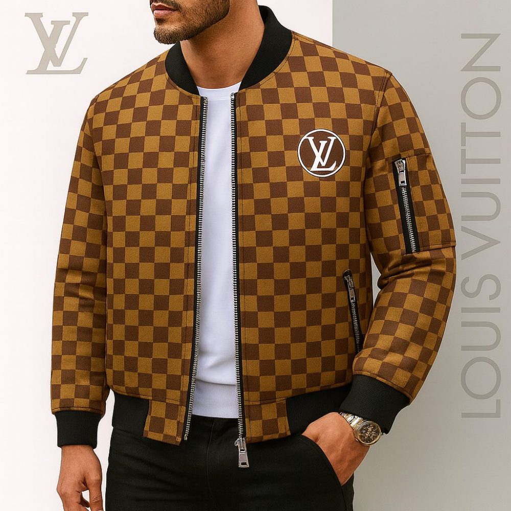 Limited Edition Louis Vuitton Bomber Jacket Unisex Lx-Jklv2025047