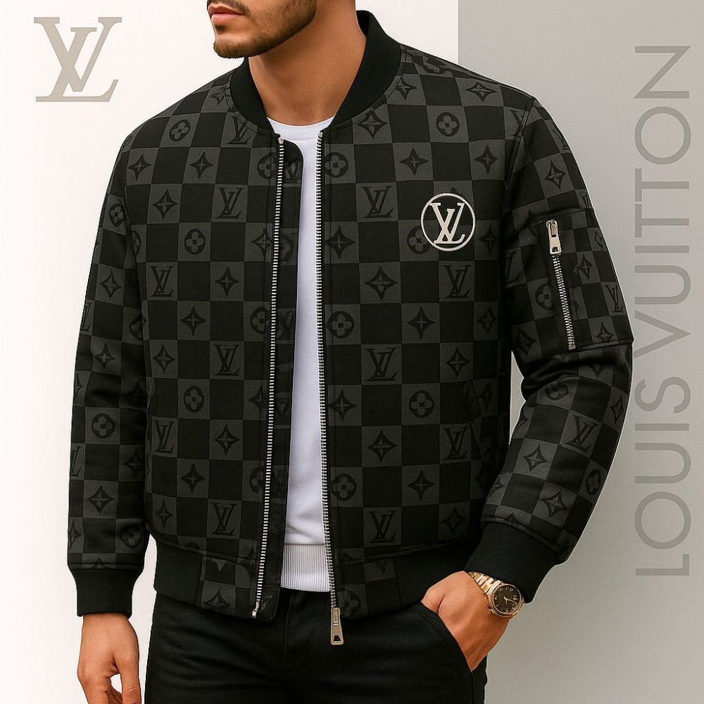 Limited Edition Louis Vuitton Bomber Jacket Unisex Lx-Jklv2025048