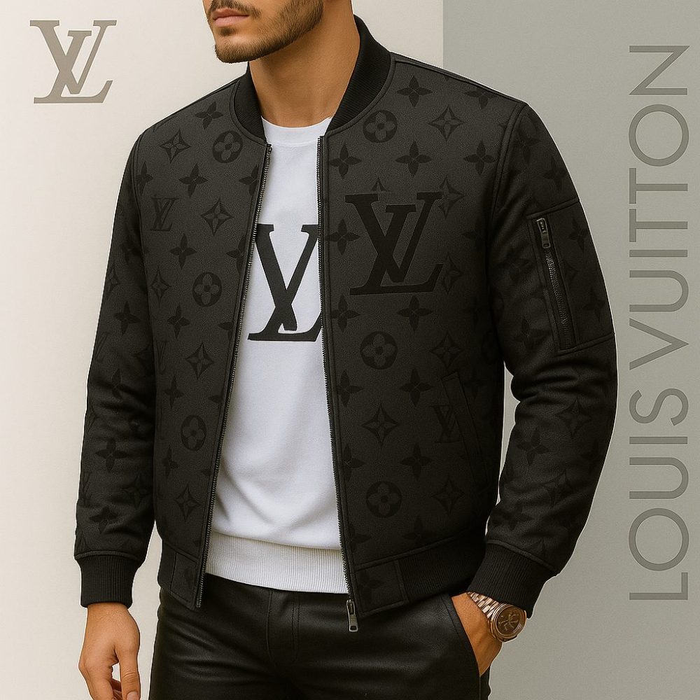 Limited Edition Louis Vuitton Bomber Jacket Unisex Lx-Jklv202505