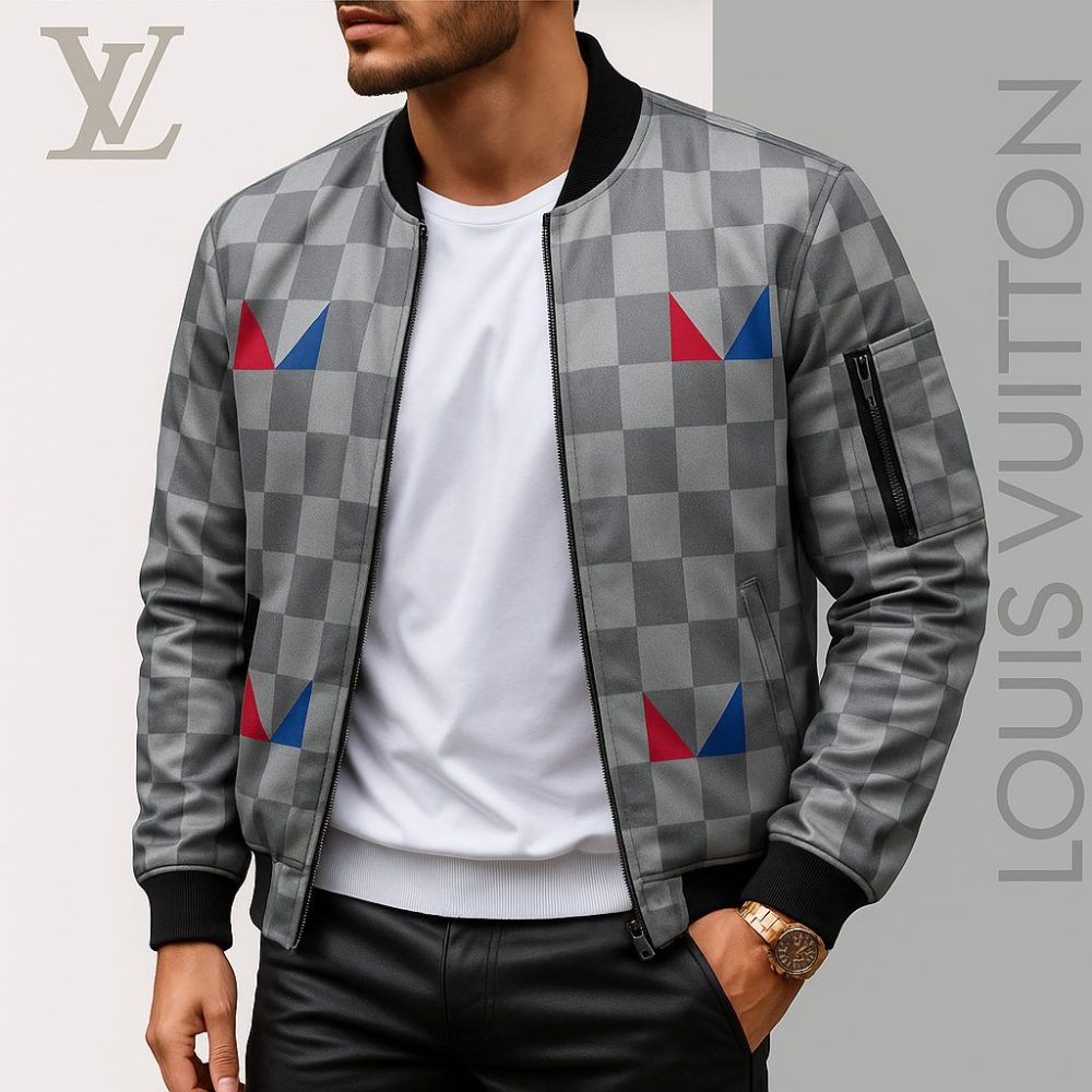 Limited Edition Louis Vuitton Bomber Jacket Unisex Lx-Jklv2025050