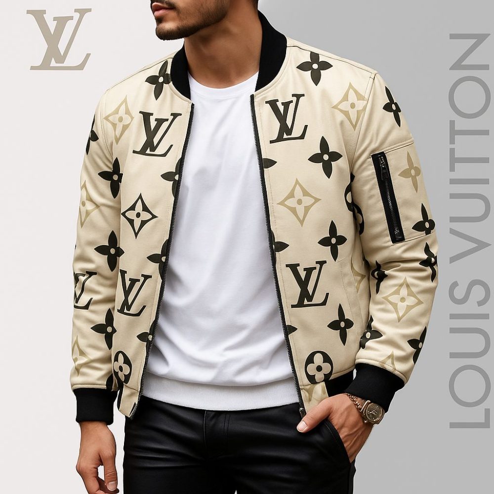 Limited Edition Louis Vuitton Bomber Jacket Unisex Lx-Jklv2025052