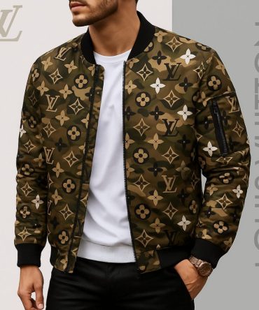 Limited Edition Louis Vuitton Bomber Jacket Unisex Lx-Jklv2025055