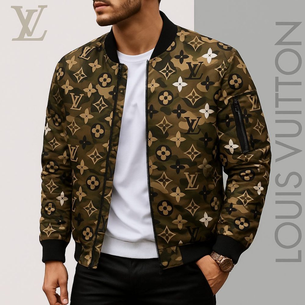 Limited Edition Louis Vuitton Bomber Jacket Unisex Lx-Jklv2025055