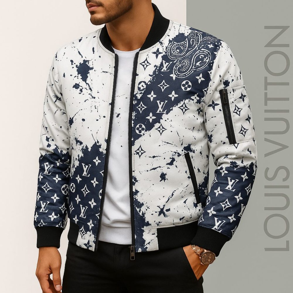 Limited Edition Louis Vuitton Bomber Jacket Unisex Lx-Jklv2025056
