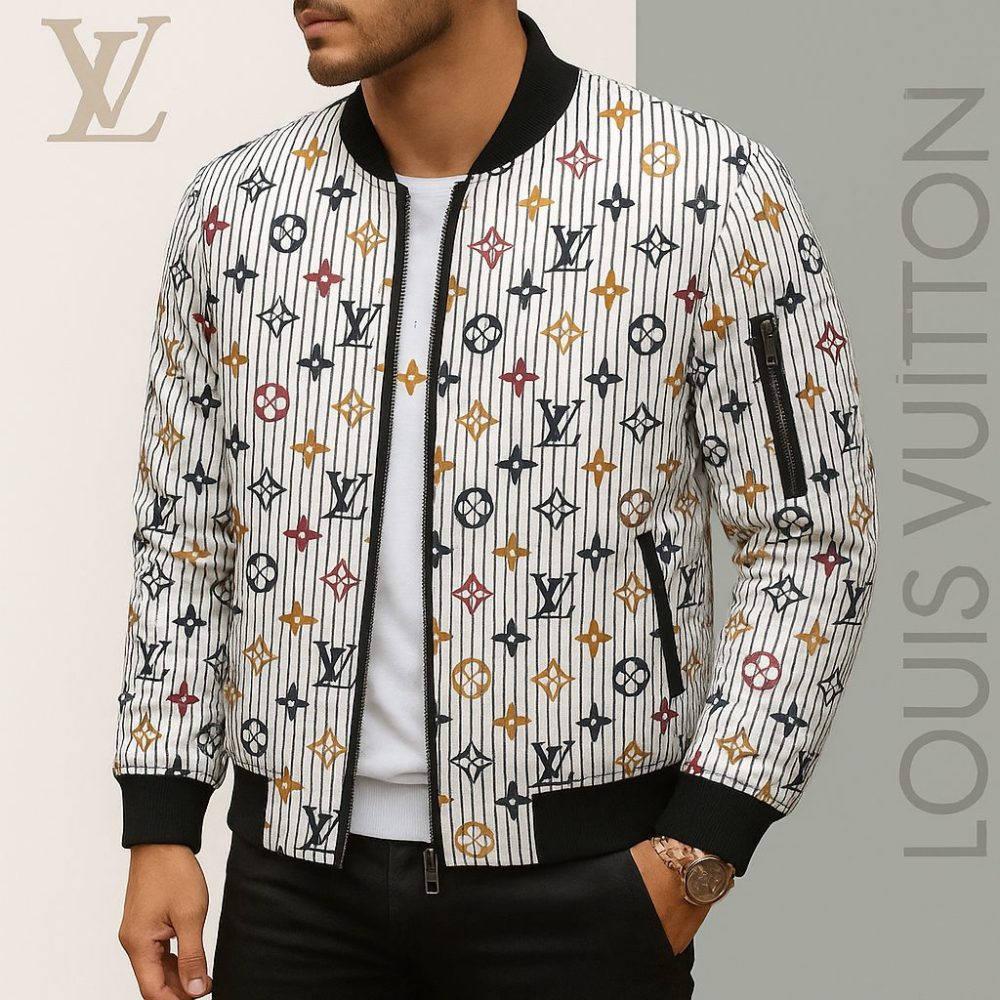 Limited Edition Louis Vuitton Bomber Jacket Unisex Lx-Jklv2025057