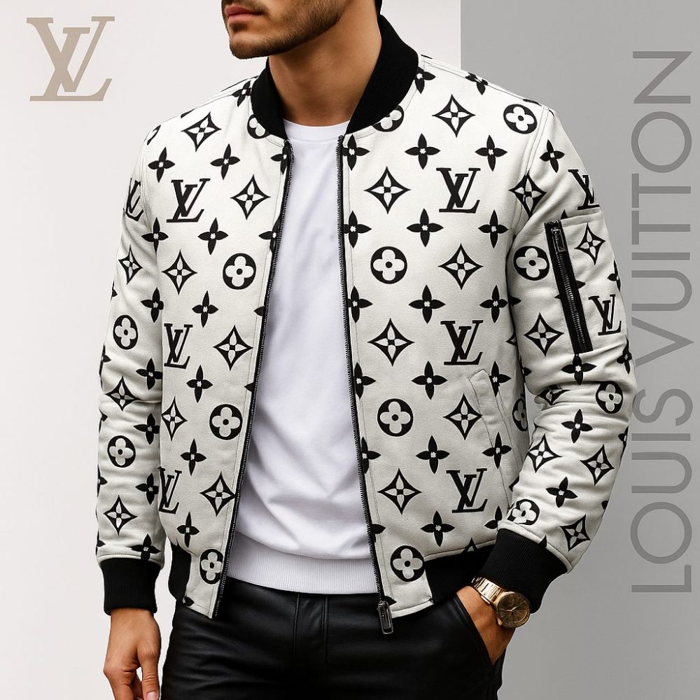 Limited Edition Louis Vuitton Bomber Jacket Unisex Lx-Jklv2025059