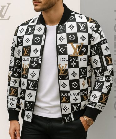 Limited Edition Louis Vuitton Bomber Jacket Unisex Lx-Jklv2025062