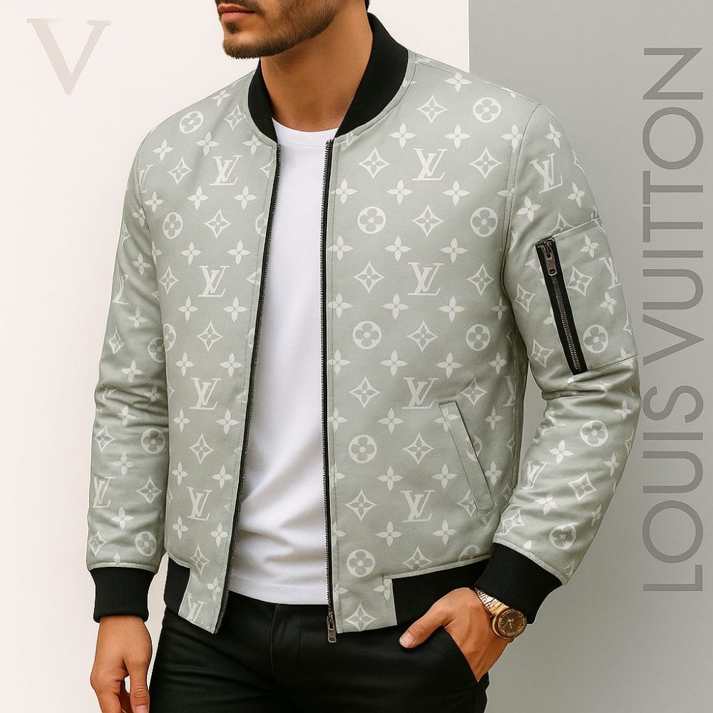 Limited Edition Louis Vuitton Bomber Jacket Unisex Lx-Jklv2025063