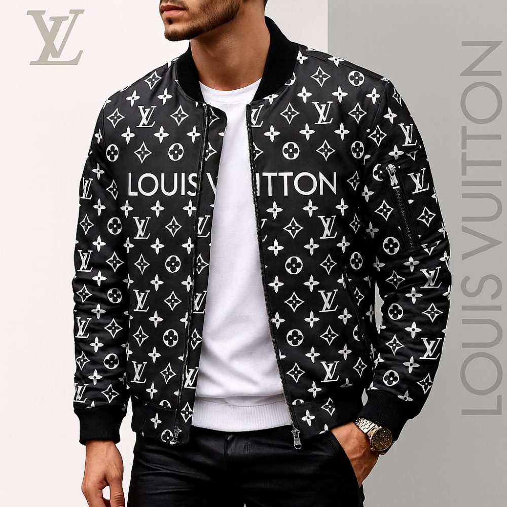 Limited Edition Louis Vuitton Bomber Jacket Unisex Lx-Jklv2025064