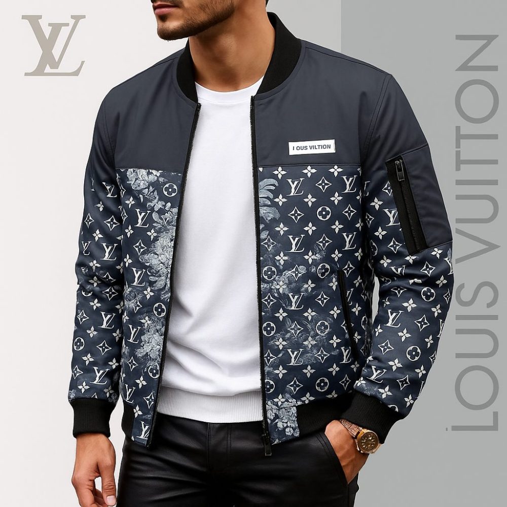 Limited Edition Louis Vuitton Bomber Jacket Unisex Lx-Jklv2025065
