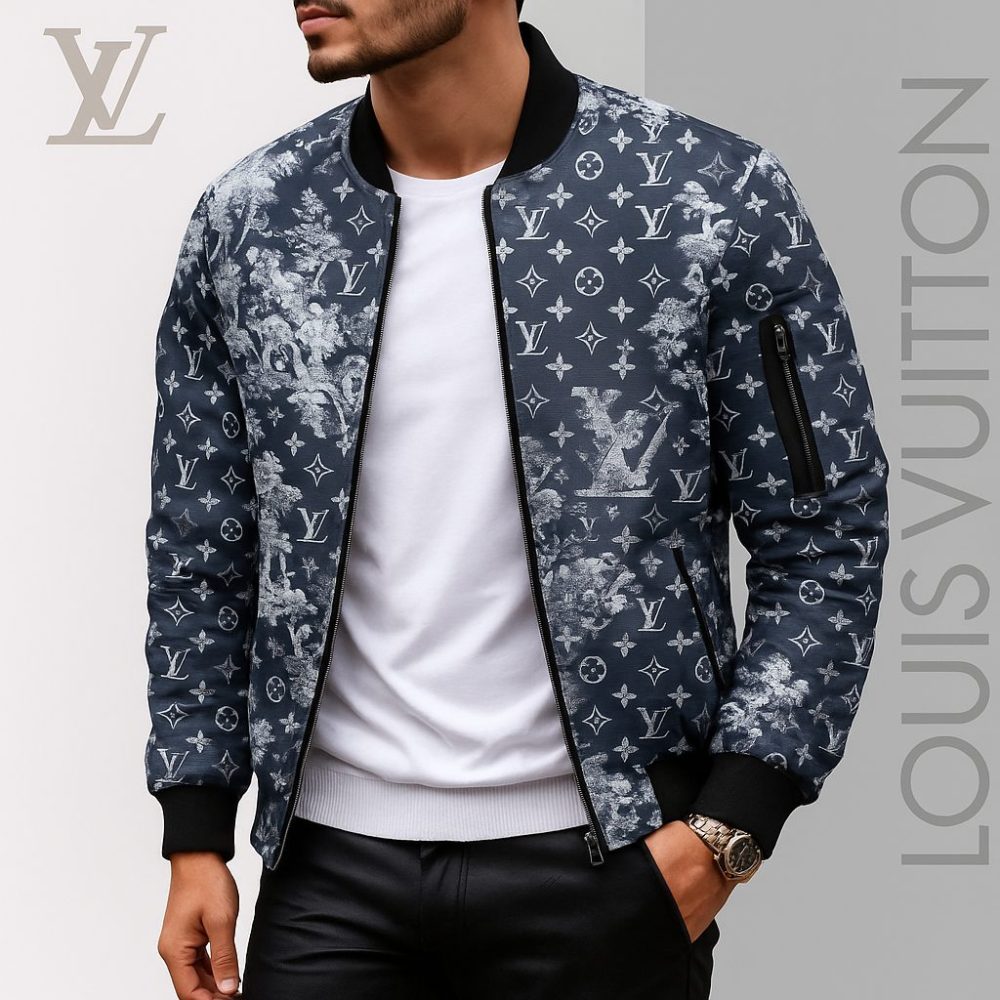 Limited Edition Louis Vuitton Bomber Jacket Unisex Lx-Jklv2025066