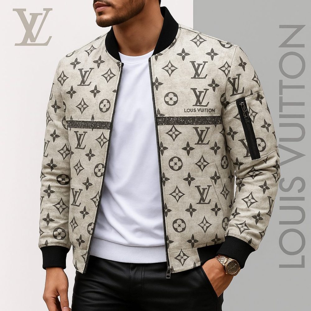 Limited Edition Louis Vuitton Bomber Jacket Unisex Lx-Jklv2025067