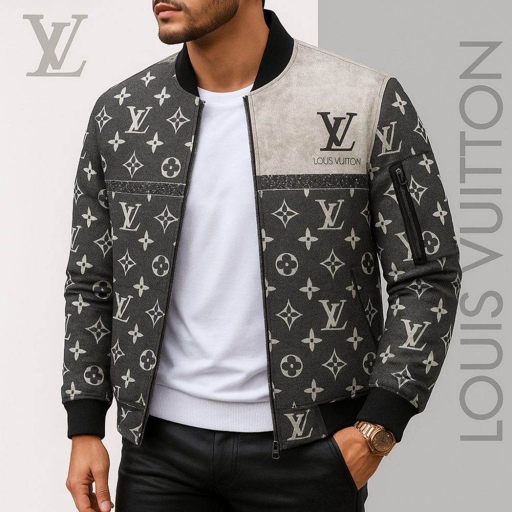 Limited Edition Louis Vuitton Bomber Jacket Unisex Lx-Jklv2025068