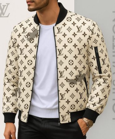 Limited Edition Louis Vuitton Bomber Jacket Unisex Lx-Jklv2025069