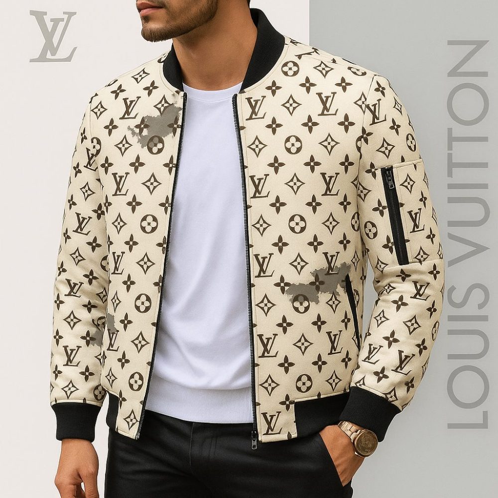 Limited Edition Louis Vuitton Bomber Jacket Unisex Lx-Jklv2025069