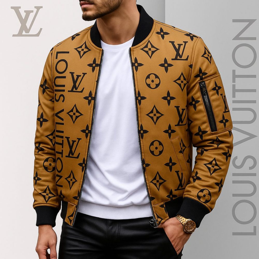 Limited Edition Louis Vuitton Bomber Jacket Unisex Lx-Jklv202507
