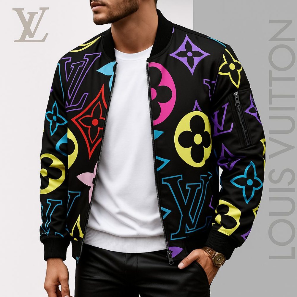 Limited Edition Louis Vuitton Bomber Jacket Unisex Lx-Jklv2025071