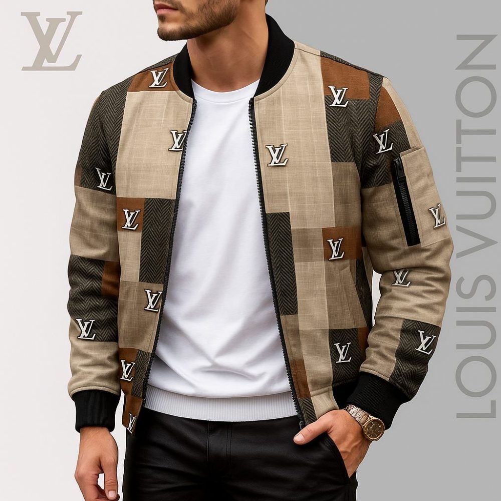 Limited Edition Louis Vuitton Bomber Jacket Unisex Lx-Jklv2025072