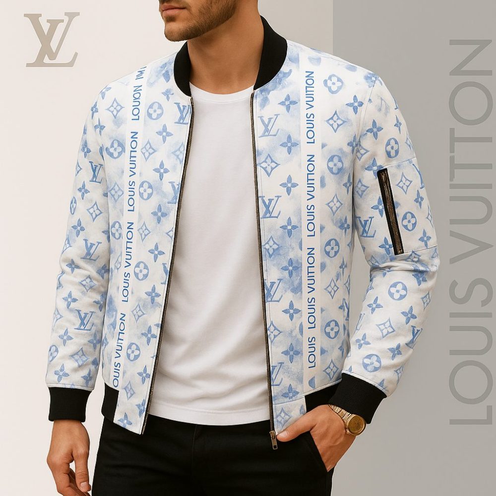 Limited Edition Louis Vuitton Bomber Jacket Unisex Lx-Jklv2025078