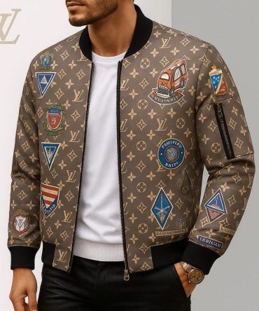 Limited Edition Louis Vuitton Bomber Jacket Unisex Lx-Jklv2025082