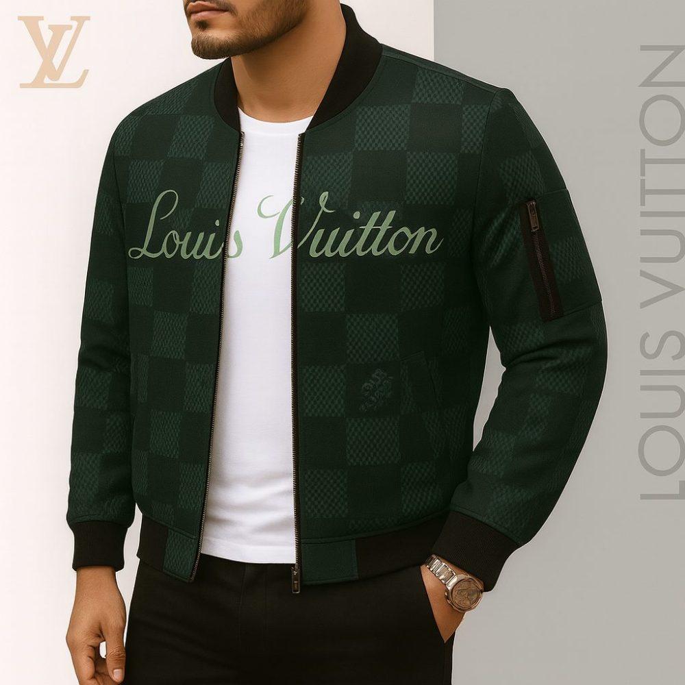 Limited Edition Louis Vuitton Bomber Jacket Unisex Lx-Jklv2025083