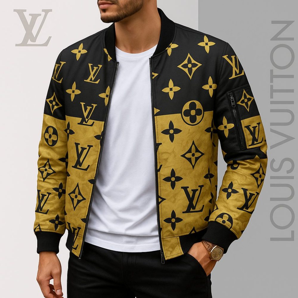 Limited Edition Louis Vuitton Bomber Jacket Unisex Lx-Jklv2025084
