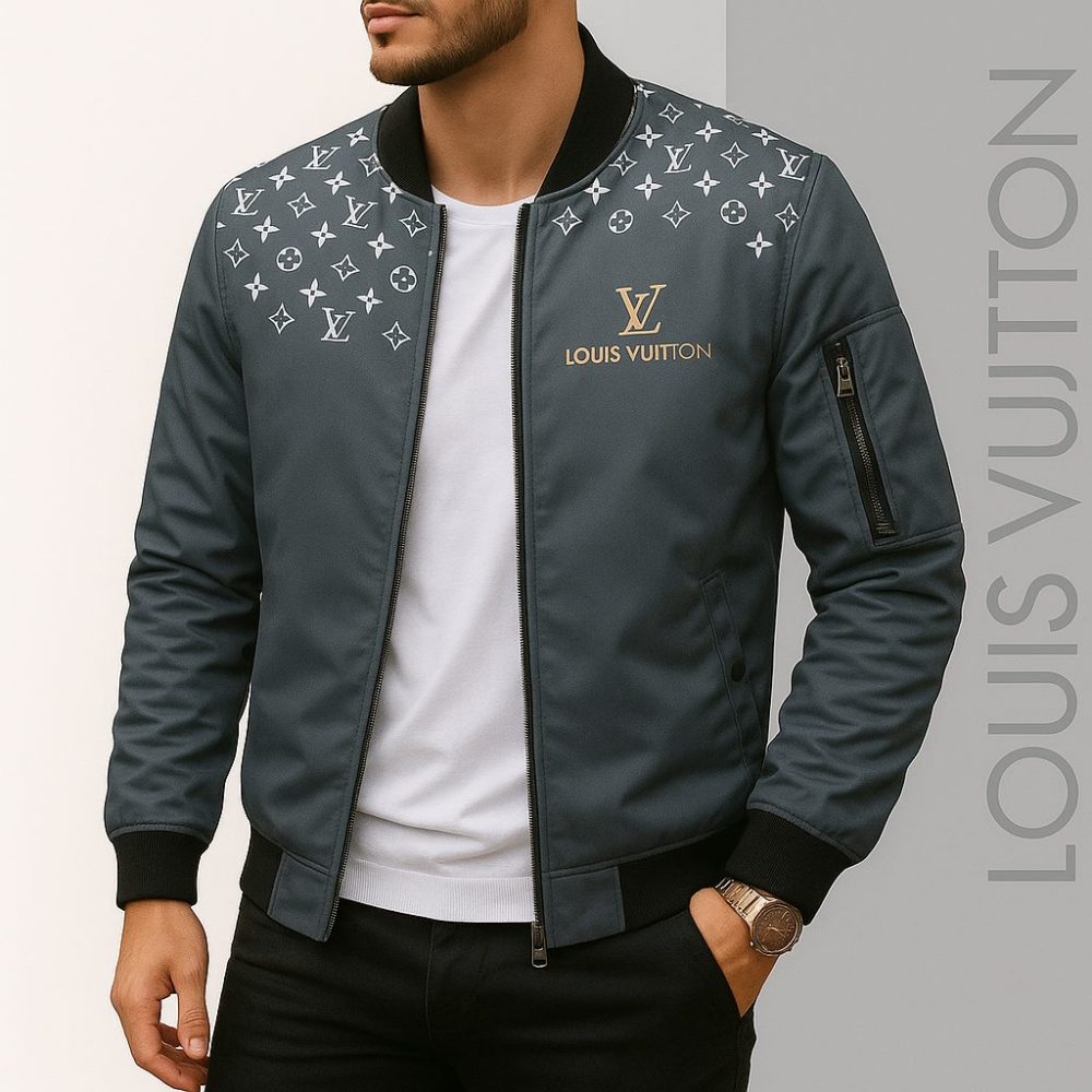 Limited Edition Louis Vuitton Bomber Jacket Unisex Lx-Jklv2025088