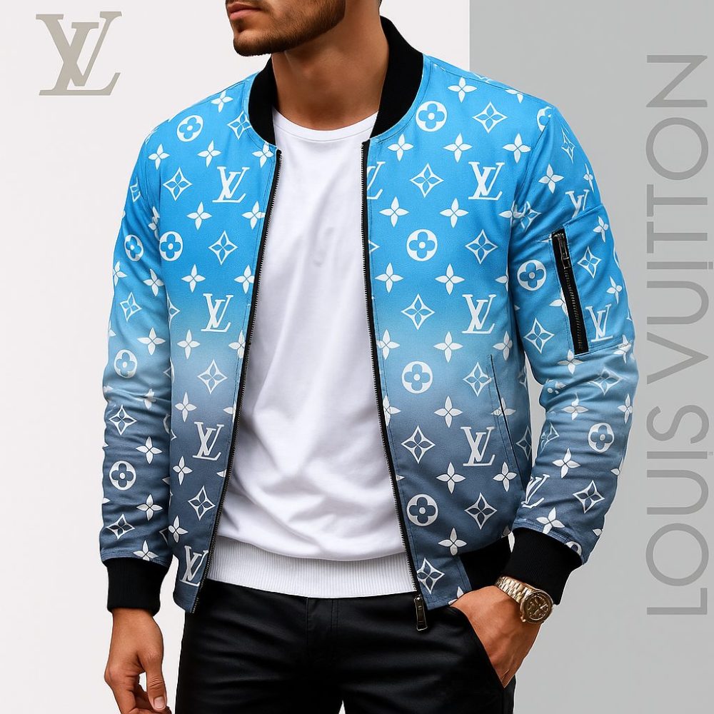 Limited Edition Louis Vuitton Bomber Jacket Unisex Lx-Jklv2025089