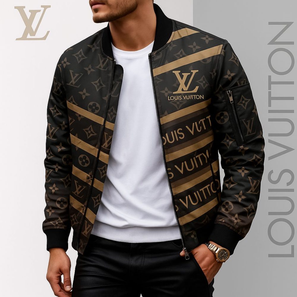 Limited Edition Louis Vuitton Bomber Jacket Unisex Lx-Jklv2025090