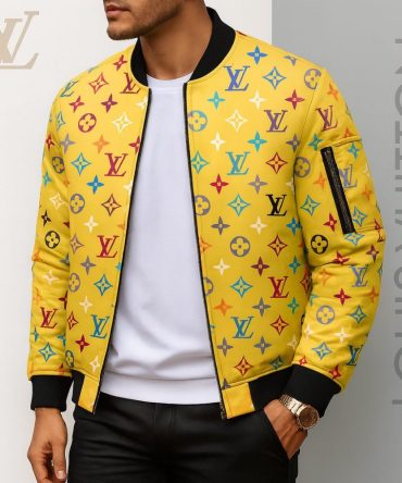 Limited Edition Louis Vuitton Bomber Jacket Unisex Lx-Jklv2025091
