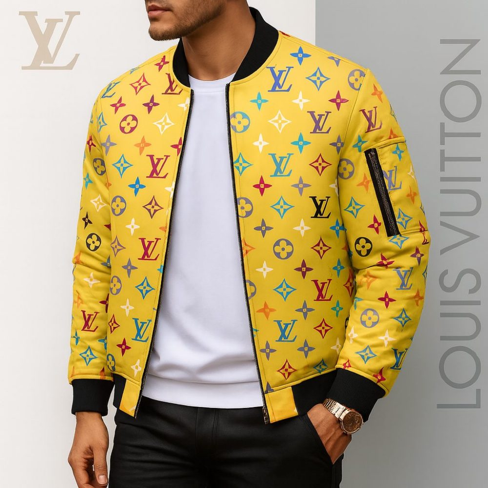 Limited Edition Louis Vuitton Bomber Jacket Unisex Lx-Jklv2025091