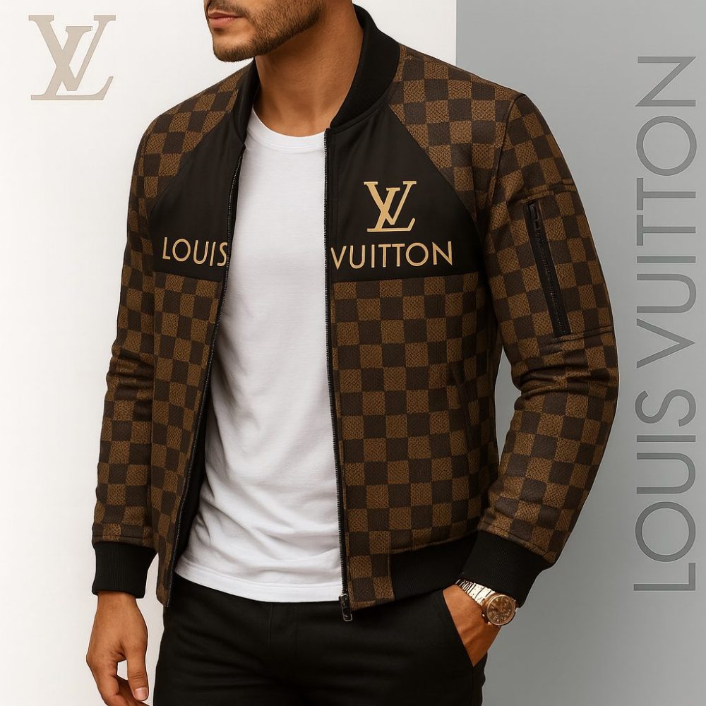 Limited Edition Louis Vuitton Bomber Jacket Unisex Lx-Jklv2025092