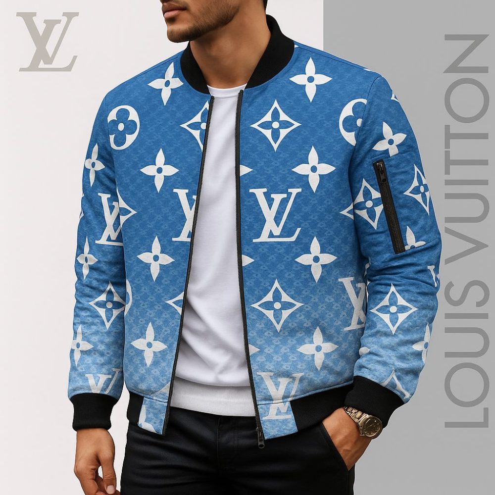 Limited Edition Louis Vuitton Bomber Jacket Unisex Lx-Jklv2025094