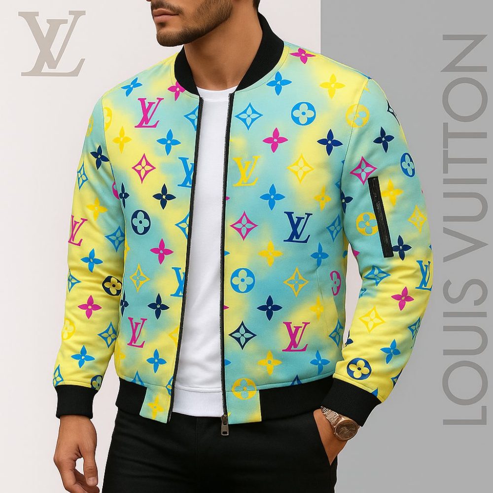 Limited Edition Louis Vuitton Bomber Jacket Unisex Lx-Jklv2025095
