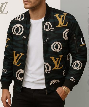 Limited Edition Louis Vuitton Bomber Jacket Unisex Lx-Jklv2025096