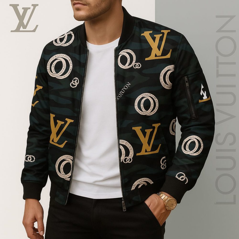 Limited Edition Louis Vuitton Bomber Jacket Unisex Lx-Jklv2025096